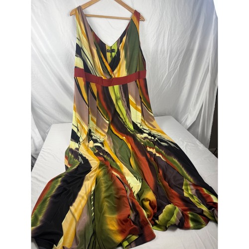 Maxi abito astratto igigi - maxi,