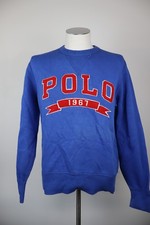 POLO RALPH LAUREN FELPA UOMO M MAN SWEATSHIRT COTONE CASUAL VINTAGE FELPATA