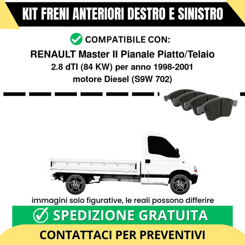 Pastiglie freno anteriori per - freno,