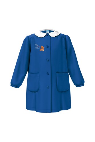 Grembiule siggi blu - blu, bimba