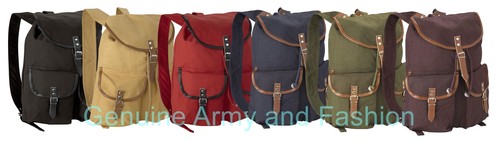 Zaino tela stile militare - zaino,