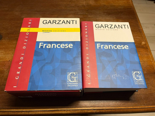 Dizionario francese garzanti - francese,