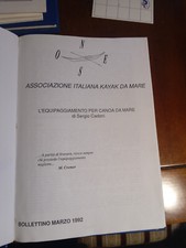 Bollettini Associazione Italiana Kayak da Mare (annate rilegate) anni 1992 1994 