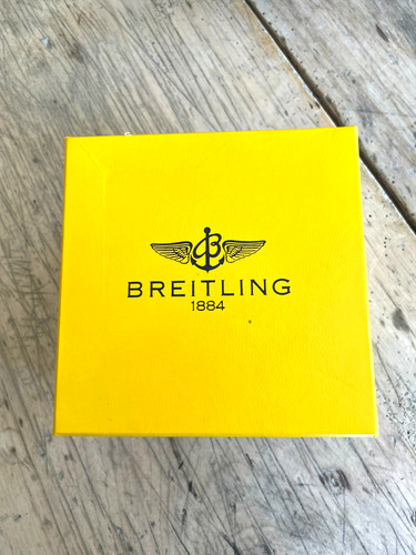 Breitling watch box - box, giallo