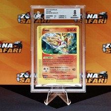 Pokemon Card - Entei #H8 Holo Aquapolis 2003 - BGS 8 Nm/m ITA Vintage
