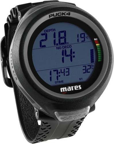 Dive computer puck black - dive, 4