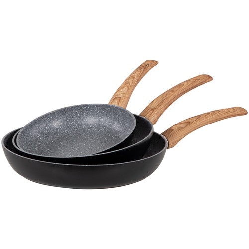Set padelle alluminio - 3,