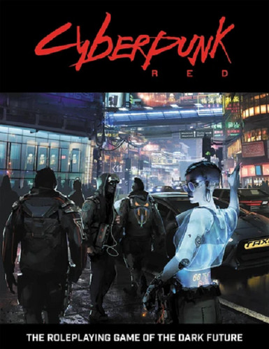 Cyberpunk rosso core - rosso, (core