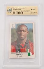 GEORGE WEAH MILAN PANINI AUTENTICA ORIGINALE RPA 1999-2000 CHAMPIONS maglia ?