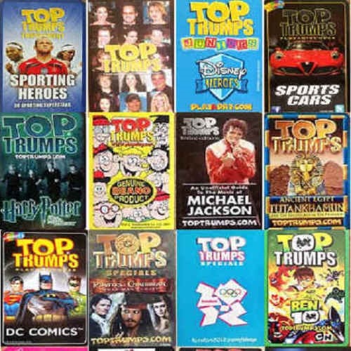 Top trumps carta singola - carta,