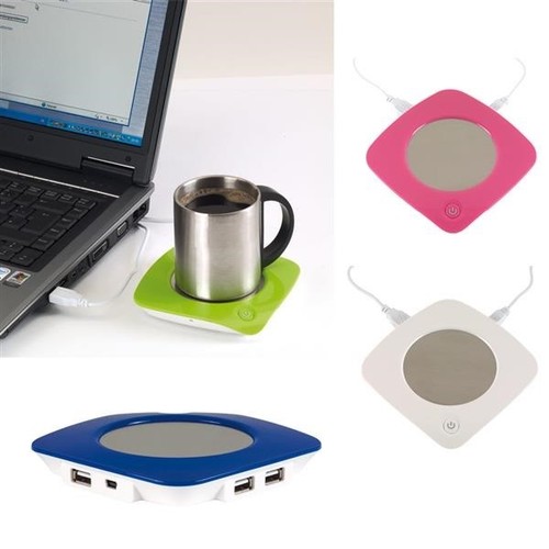 Scaldatazza usb con porte - scaldatazza, 3