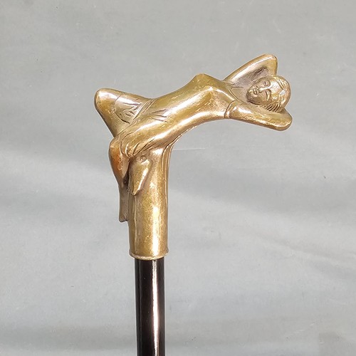 Vecchio bronzo bastone - bronzo, da