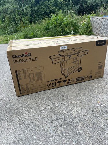 Barbecue gas char - barbecue, a
