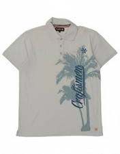 GURU Polo uomo grafica blu