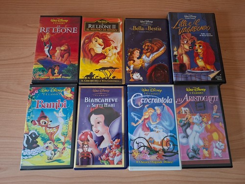 Lotto vhs film originali - di,