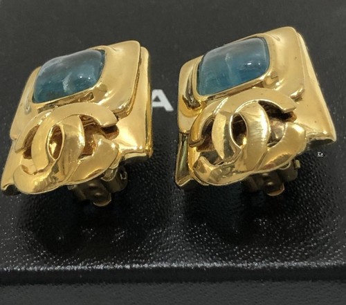 Chanel earrings auth gold - earrings,