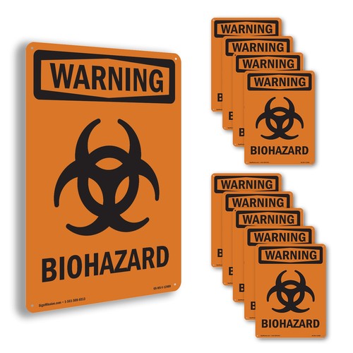 Biohazard con simbolo osha - biohazard,