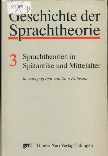 Sprachtheorien spätantike - sprachtheorien,