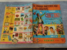 ALBUM PANINI CANTANTI 68 vuoto