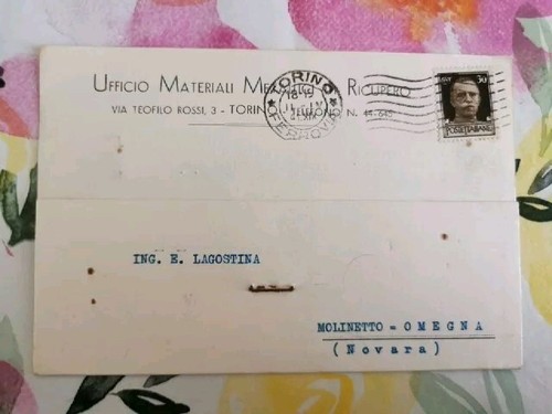 Cartolina commerciale ufficio - cartolina,