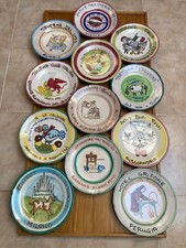 Servizio 12 piatti buon ricordo ceramica Solimene Vietri