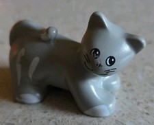 Lego duplo gatto grigio - lego,