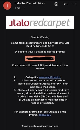 Buono feltrinelli euro 40 - euro,