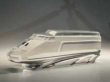 Scultura treno TGV cristallo Daum