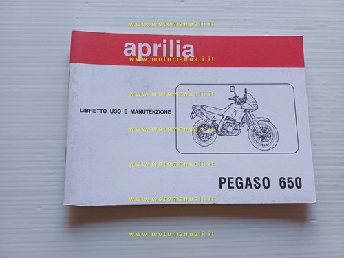 Aprilia pegaso 650 manuale - pegaso,