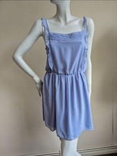 Abito ZARA lilla con volant in