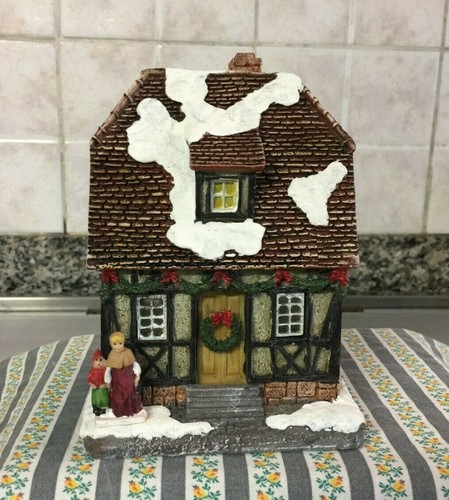 Presepe casetta resina si - in,