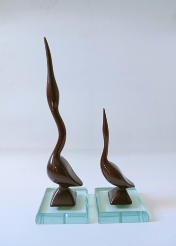 Coppia statuine aironi - coppia,