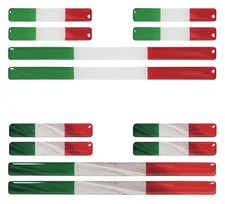Bandiere Italia adesivi 3D