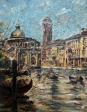 Antico dipinto originale vista