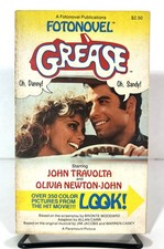Grease Fotonovel Movie Tie In 1978 Softcover 1st Printing