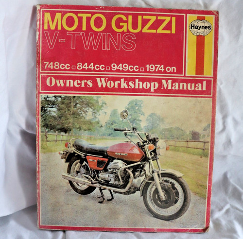 Haynes manual moto guzzi - guzzi, 750
