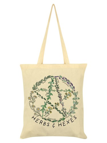 Borsa tote crema - , erbe