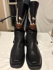 Stivali moto pelle uomo Harley