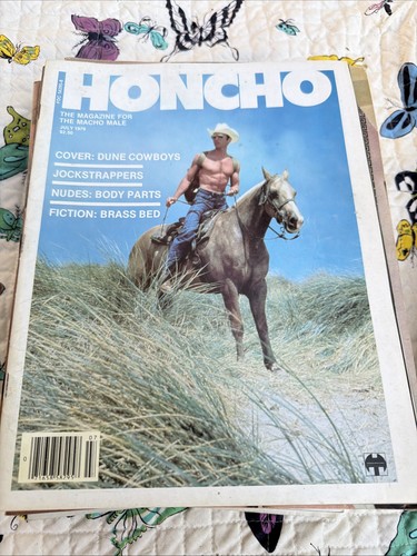 Vintage male erotica honcho - vintage,
