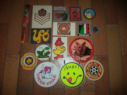 Adesivi sticker anni - sticker,