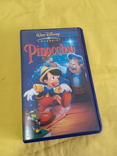 Walt disney pinocchio cassetta - walt,
