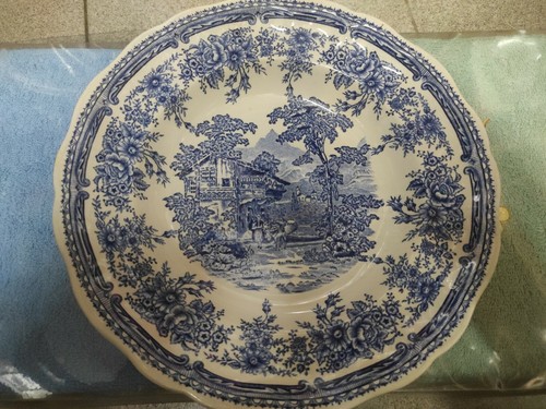 Antica piatto ceramica - antica, in