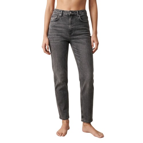 Jeans donna zara - grigio, dritto