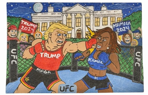 Quadro sjp donald - quadro, trump