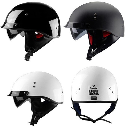 Dot casco moto - mezza, aperta