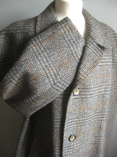 Trench vintage lana cappotto - trench,