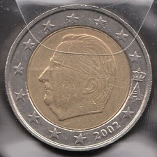 E254 Moneta Coin BELGIO: 2 euro 2002