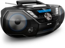 Philips AZB798T/12 impianto stereo portatile Analogico e digitale 12 W Nero