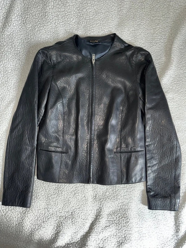 Massimo dutti giacca pelle - massimo,