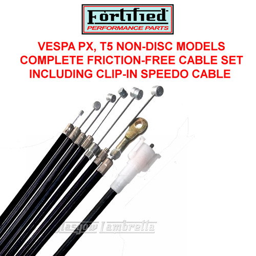 Set cavi vespa ecc - set,